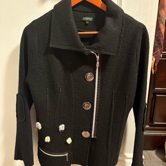 Tricotto Charcoal Knit Top - Picture 6 of 8